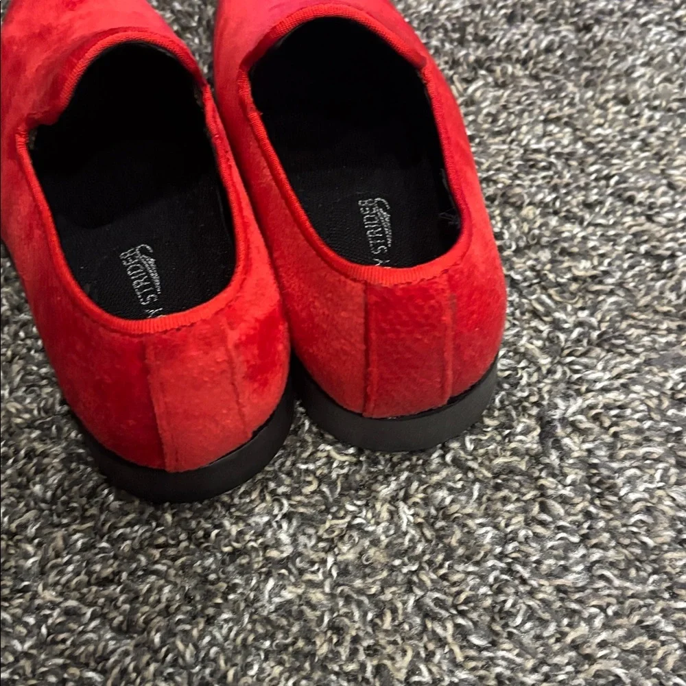 Boys New Easy Street Bold Red Loafers